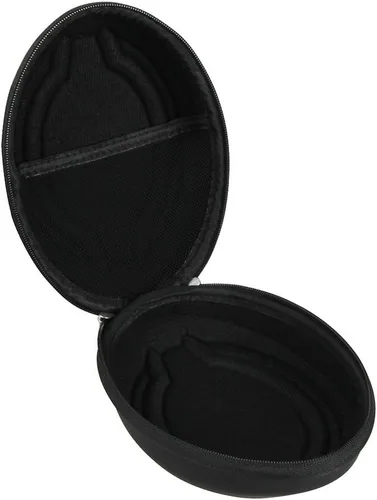 Vista 3 de Hermitshell Estuche de viaje duro para iJoy Matte recargable inalámbrico Bluetooth plegable sobre la oreja auriculares (negro)