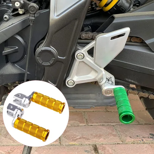 Vista 13 de Clavija de pie delantera ajustable (compatible con SUZUKI Gixxer/GSX250R/V-STROM250) (azul)