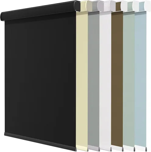 Vista 57 de MYshade Persianas enrollables personalizadas para ventana, persianas enrollables para ventanas con cable, bloqueo solar, protección de privacidad