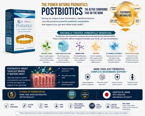 Vista 7 de Essential Formulas Dr. Ohhira's Probiotics Professional Formula - 60 cápsulas con 3 muestras de tamaño de viaje (bono de 6 cápsulas)