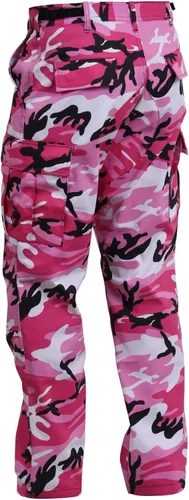 Vista 4 de Rothco - Pantalones tácticos de camuflaje BDU pantalones cargo pantalones militares