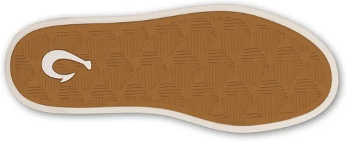 Vista 6 de OLUKAI Pehuea Li 'ILI - Zapatillas de cuero para mujer de uso diario, zapatos casuales y versátiles con tacón abatible, materiales suaves