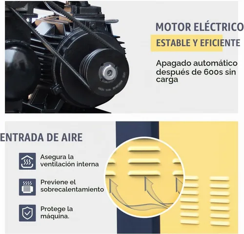 Vista 5 de compresor de aire rotatorio 230V/3Ph 35CFM 125psi del tornillo