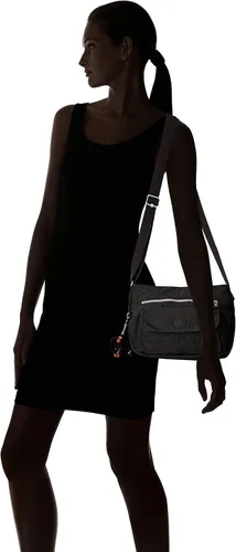 Vista 6 de Kipling Syro bolsa bandolera negro talla única