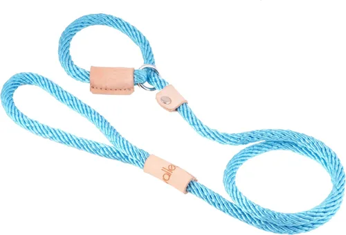 Vista 25 de Alvalley Correas de cuerda para perros con tapón, correas antideslizantes para mascotas para perros, correa suave trenzada sin tirones, ajustable