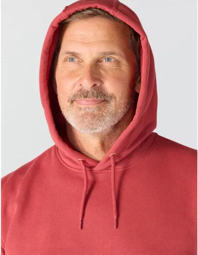 Vista 3 de Carhartt Sudadera de ajuste holgado para hombre con logotipo en la manga, de peso medio, gráfica, liquidación Terreno ámbar