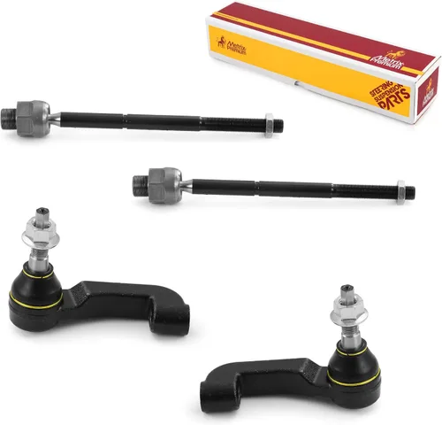 Vista 42 de Metrix Premium Chassis Parts - Kit de 4 piezas de extremos de barra de acoplamiento frontal exterior e interior compatible con Nissan Pathfinder