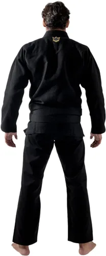 Vista 5 de Kingz Comp 450 V6 Brazilian Jiu Jitsu Gi - Kimono ligero para hombre BJJ - IBJJF Legal - 450gsm Pearl Weave Professional