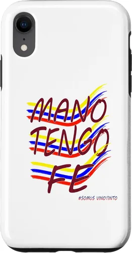 Vista 24 de Venezuela Mano Tengo Fe Vinotinto Camiseta para Mujeres Hombres Funda para iPhone 17