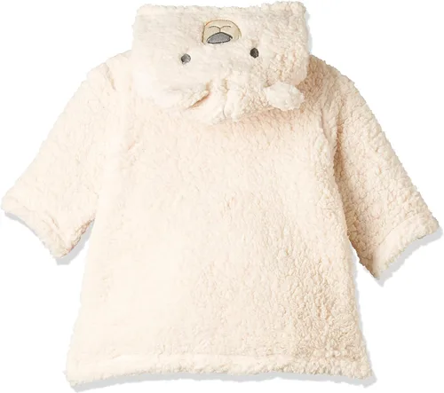 Vista 2 de Hudson Baby, bata de baño de peluche, unisex, para bebé, con diseño de animales