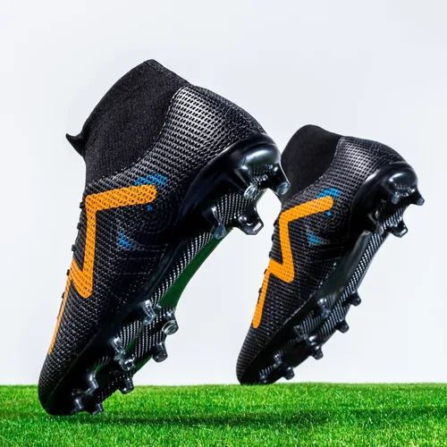 Vista 4 de Zapatos de fútbol profesionales para hombre, zapatos de fútbol de césped atléticos, para exteriores para niños grandes AGFG