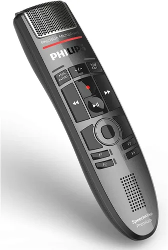 Vista 2 de PHILIPS SMP3700 SpeechMike Premium Touch Precisión USB Micrófono - Operación con Botón. Reemplazo PowerMic