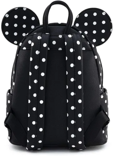 Vista 6 de Loungefly Disney Minnie Mouse - Bolso de hombro con doble correa para mujer Multi