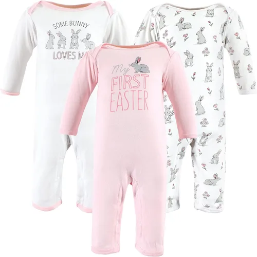 Vista 43 de Hudson Baby - Overol unisex de algodón para bebé Manzana