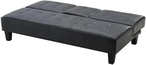 Vista 5 de Glory Furniture Sofá cama de piel sintética Richie en color negro