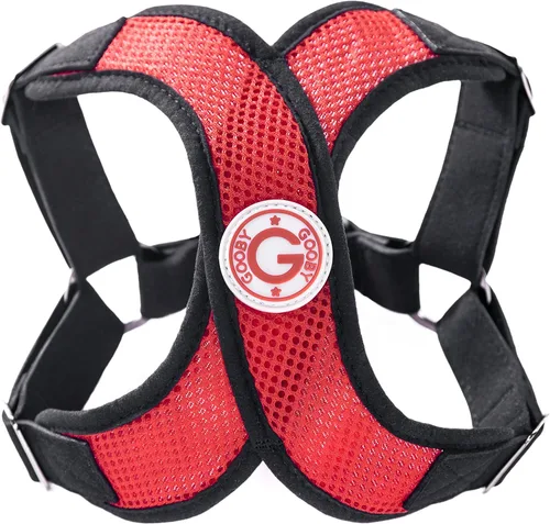 Vista 8 de gooby Choke última intervensión Perfect Fit Active X step-in sintético Piel de Cordero. Soft Arnés para perros pequeños, L, Hunter Green
