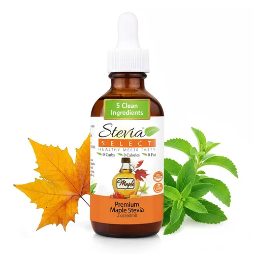 Vista 21 de Stevia Select Sabor a Cereza Negra Líquido de Stevia – Edulcorante Cero Calorías para Café, Té, Bebidas y Horneado, 100% Natural, Sin Eritritol