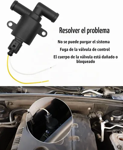 Vista 5 de Válvula solenoide de control de calefacción y kit de enchufe compatible con Audi A1 A3 A4 A5 A6 A7 A8 Q2 Q3 Q5 Q7 Q8 RS6 RS7 VW CC Golf Passat Polo