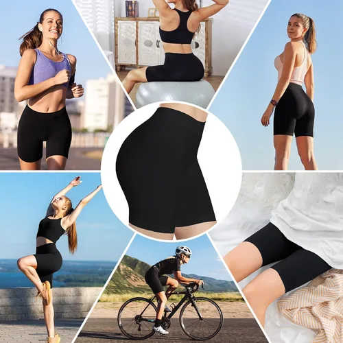 Vista 5 de BESTENA Slip Shorts Womens Comfortable Seamless Smooth Slip Shorts for Under Dresses