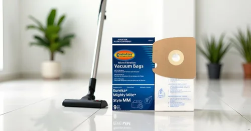 Vista 4 de Envirocare Bolsas de vacío de microfiltración multicapa de repuesto premium hechas para adaptarse a Eureka Style MM Eureka Mighty Mite 3670 y 3680