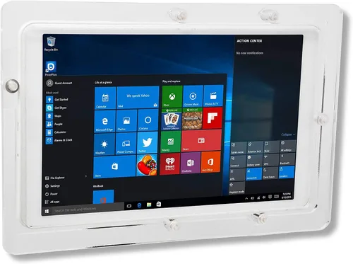 Vista 12 de Funda de acrílico VESA antirrobo para tableta Microsoft Surface Go con montaje en pared (superficie Go 1/2/3/4, negro)