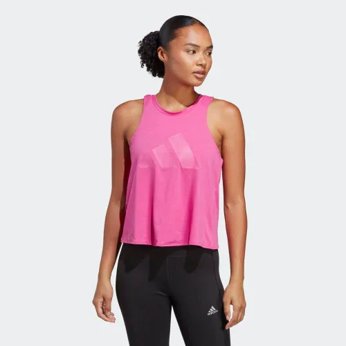 Vista 2 de adidas Trainicons 3 Bar Logo Tank 2.0 para mujer