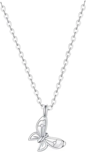 Vista 2 de Baydurcan Collar de Amistad con Ancla, Brújula, Elefante de la Buena Suerte, Collar con Mensaje Tarjeta de Regalo