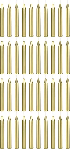 Vista 30 de Mega Candles Mini vela de hechizo con carillón cónico, 20 unidades, 4 x 1/2 Surtido