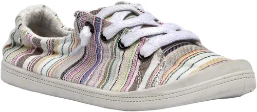 Vista 16 de Dunes Sport Tenis de lona Reesa para mujer Negro
