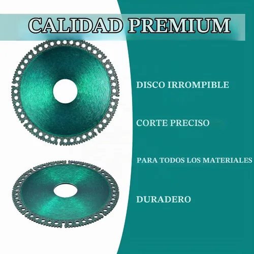Vista 3 de 5 paquetes de discos indestructibles de 4 pulgadas para amoladora, disco indestructible 2.2 para amoladora angular 7/8" (modelo 100/115/125)
