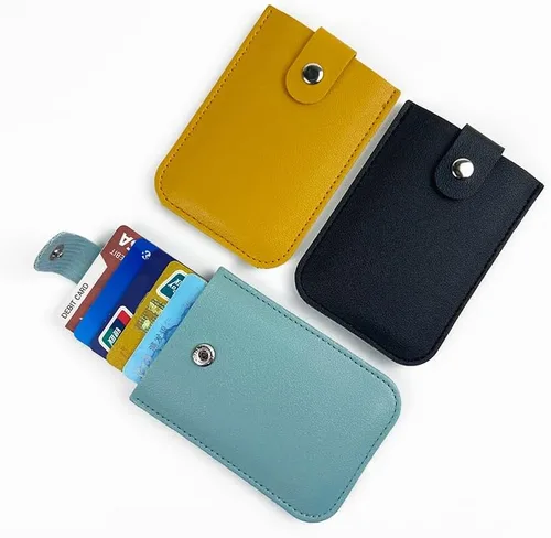 Vista 3 de Cardcarie - Organizador de tarjetas extraíble, cartera para tarjetas de crédito para mujer, Cardcarie - Organizador de tarjetas extraíble