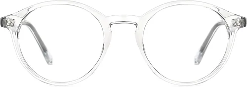 Vista 11 de TIJN Gafas de bloqueo de luz azul para hombres y mujeres, gafas de montura redonda gruesa vintage