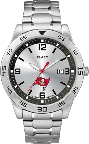 Vista 10 de Timex Tribute Reloj de cuarzo para hombre Citation de 42 mm con correa de acero inoxidable