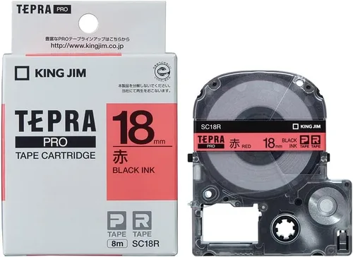 Vista 30 de King Jim Tepra PRO SC6B Color Label 0.236 in Cartucho de cinta azul