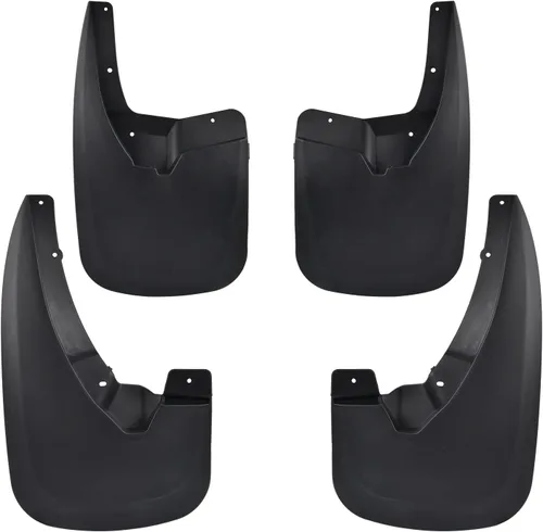 Vista 7 de SPEEDWOW Protector de neumáticos Frontier Mud Flaps 2005-2022, sin necesidad de taladrar agujeros (juego de 4)