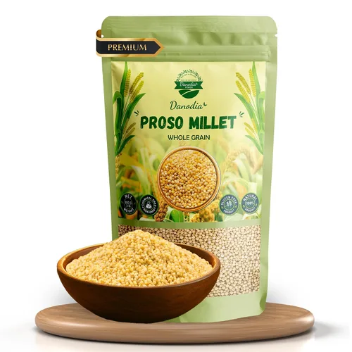 Vista 8 de Danodia Foods Mijo de grano entero (Ragi) - 2 libras (33.51 oz) Superalimento orgánico, sin cáscara, sin pulir, sin gluten, natural Alto