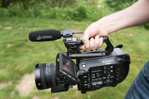 Vista 2 de Azden SGM-250CX Micrófono compacto profesional de escopeta Cine