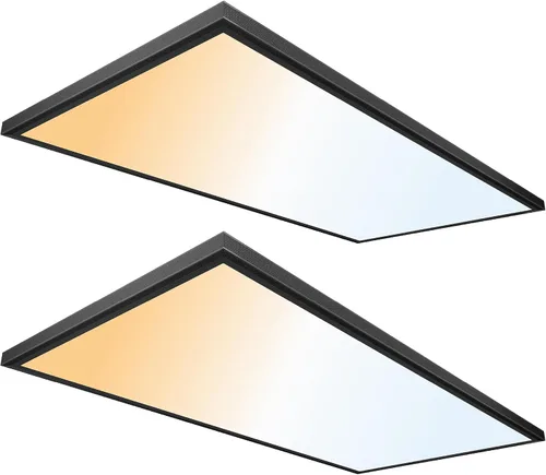 Vista 17 de Panel de Luz de Techo de Montaje en Superficie Ultralux de 1x4 pies – Delgado, Iluminado por los Bordes, Panel Plano de Montaje al Ras para Cocina