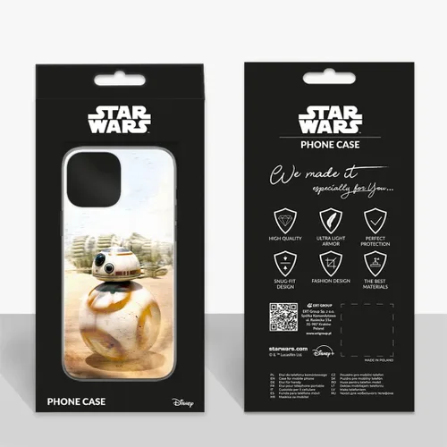 Vista 2 de ERT GROUP Funda de teléfono móvil para Xiaomi REDMI Note 10/10S original y con licencia oficial de Star Wars, BB 8 001, adaptada óptimamente a
