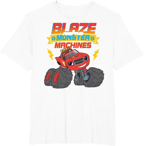 Vista 10 de Blaze & The Monster Machines Cute Blaze - Camiseta Negro