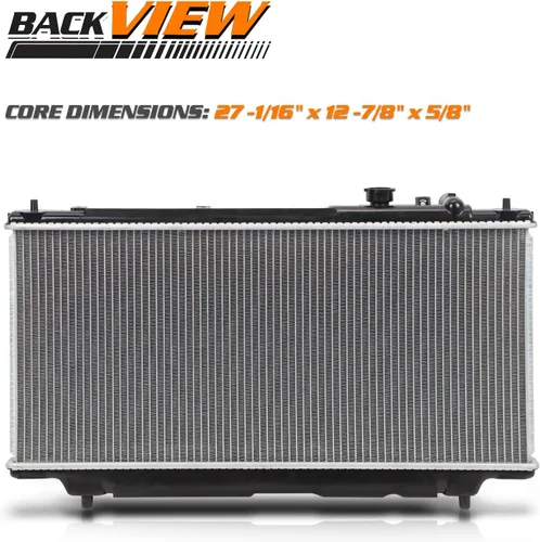 Vista 3 de M-AUTO Reemplazo de radiador de estilo de fábrica de aluminio para 95 96 97 98 Mazda Protege transmisión manual automática DPI 1704