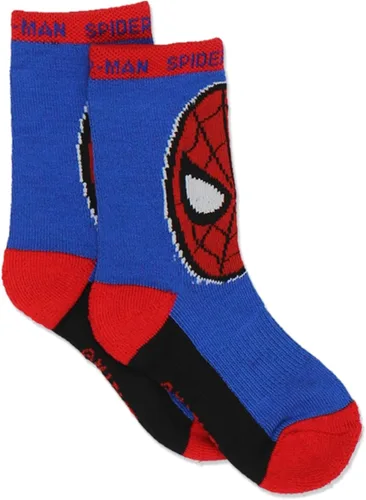 Vista 4 de Super Hero Adventures Spider-Man - Paquete de 6 calcetines para niños pequeños Multi