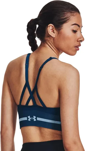 Vista 2 de Under Armour - Brasier largo y sin costuras, para mujer