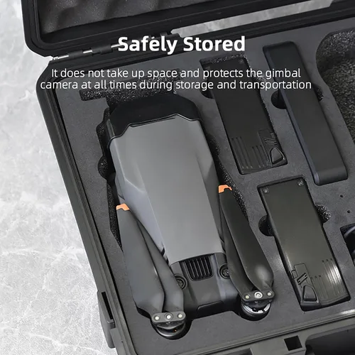 Vista 4 de XINANEE Soporte de hélice y cubierta de cardán para DJI Mavic 3 Pro Drone Accesorios - Tapa de lente Protector de sensor Soporte de correa