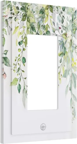 Vista 69 de Cubiertas de Placas de Pared Dúplex Individual con Sol Minimalista Moderno de Palabras Inspiradoras Abstractas Boho, Cubierta de Interruptor de Luz