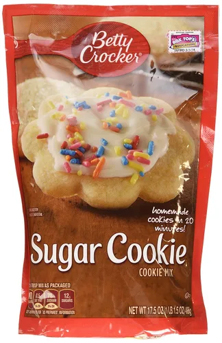 Vista 29 de Betty Crocker Galletas de azúcar, mezcla para hornear galletas, 17.5 oz