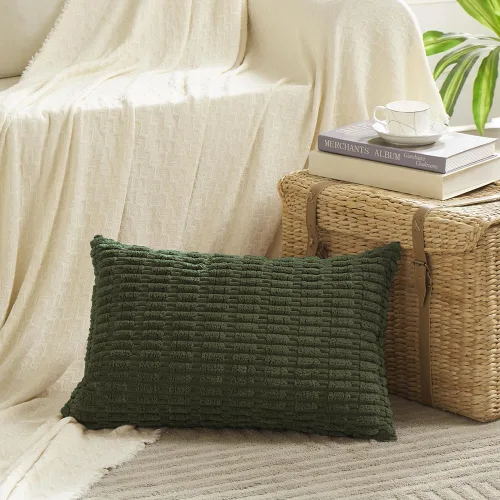 Vista 54 de Fancy Homi - Fundas decorativas para cojines, 18 x 18 pulgadas, para sala, sofá o cama, decoración rural, estilo bohemio, funda de cojín cuadrada