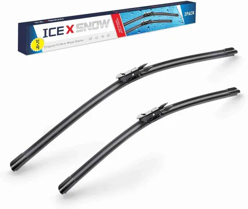 Vista 9 de Limpiaparabrisas de repuesto de 22 pulgadas + 22 pulgadas para Chevy Silverado/GMC Sierra 2014 2015 2016 2017 2018 (juego de 2) limpiaparabrisas