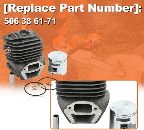 Vista 3 de 506 38 61-71, kit de cilindro de 2.008 in, para Husqvarna para socio K750 K760