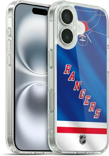 Vista 295 de Head Case Designs Funda de gel suave con licencia oficial de la NHL Camouflage New York Rangers compatible con Apple iPhone 7 Plus/iPhone 8 Plus